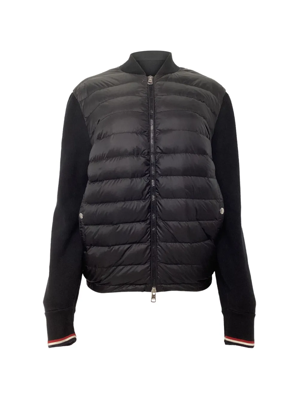 Pre-owned Moncler Vintage Quilted Padded Jacket In Black