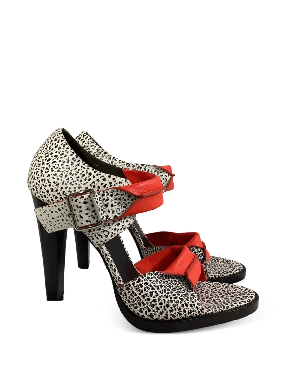 Pre-Owned Alexander Wang contrasting-trim sandals - Weiß