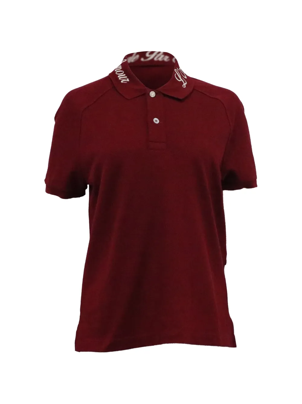 Gucci Pre-Owned piqué polo t-shirt - Rosso