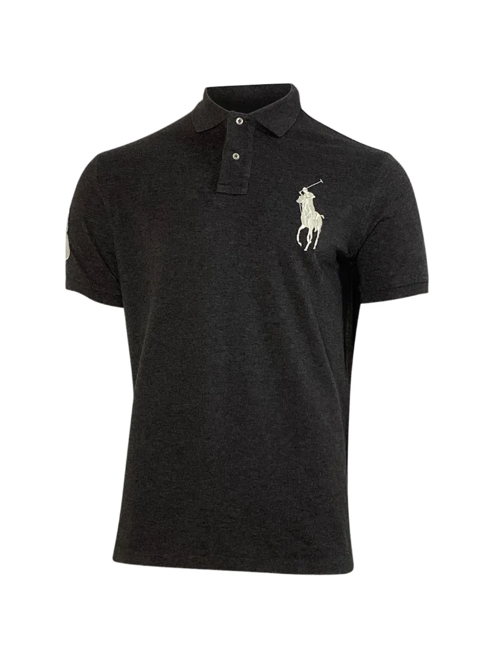 Polo Ralph Lauren Vintage Pony-appliqué polo shirt - Grigio