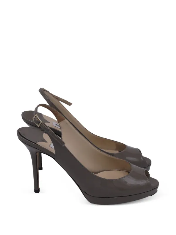 極美品【JIMMY CHOO】スリングバック パンプス Jimmy Choo Pre-Owned スリングバック パンプス | ニュートラル