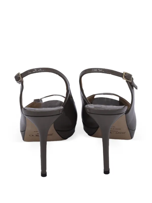 Jimmy Choo Pre-Owned スリングバック パンプス | ニュートラル