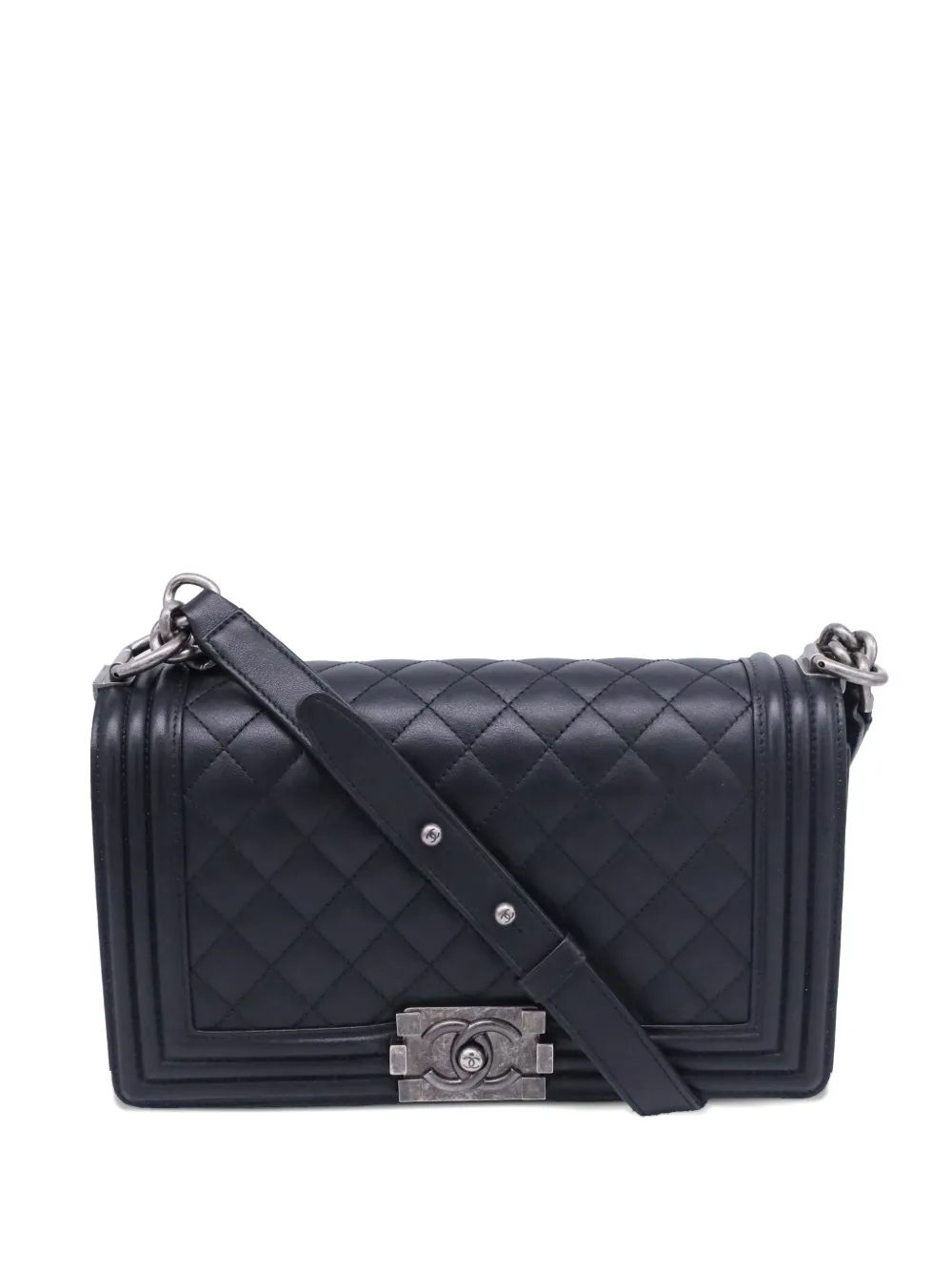 CHANEL Pre-Owned medium quilted shoulder bag - Nero