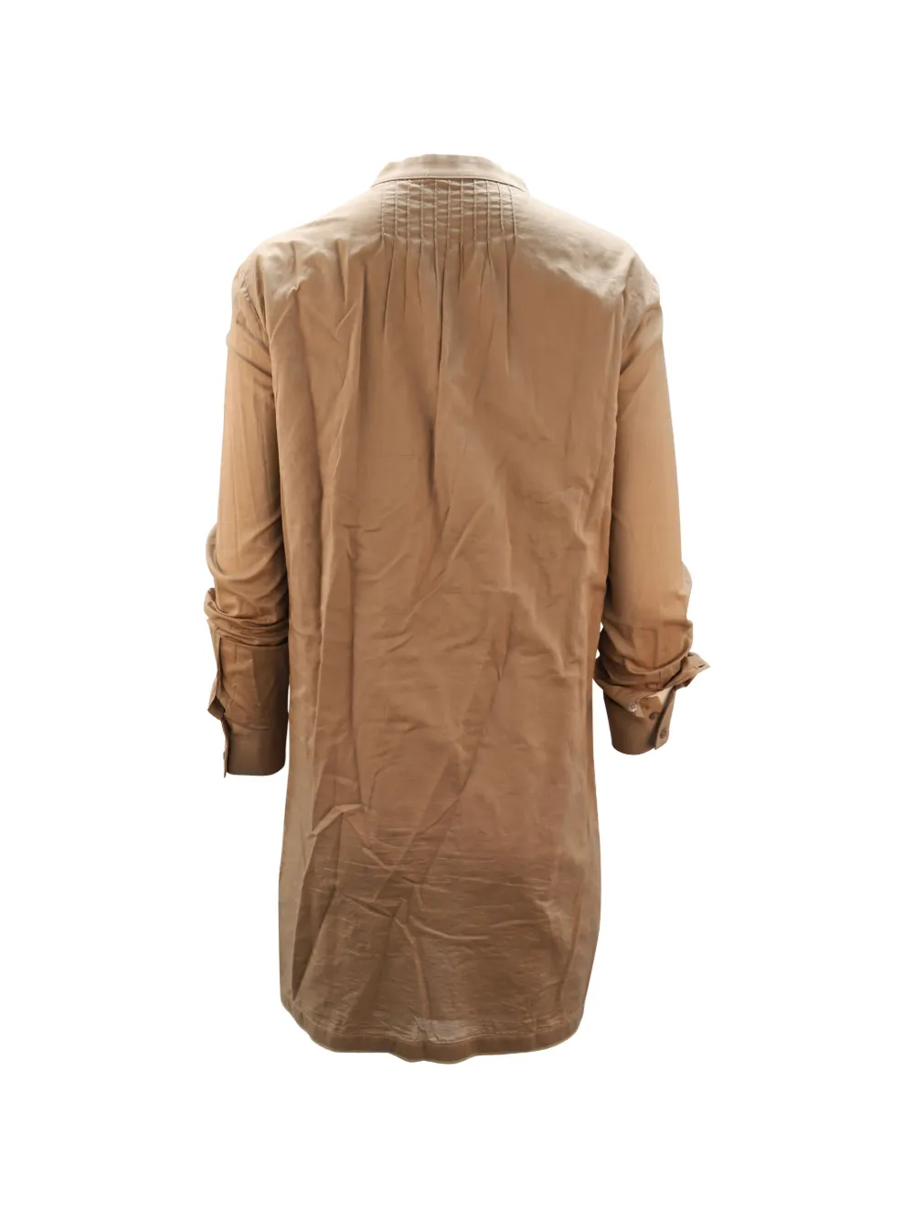 JOSEPH long-sleeve midi shirt dress - Bruin