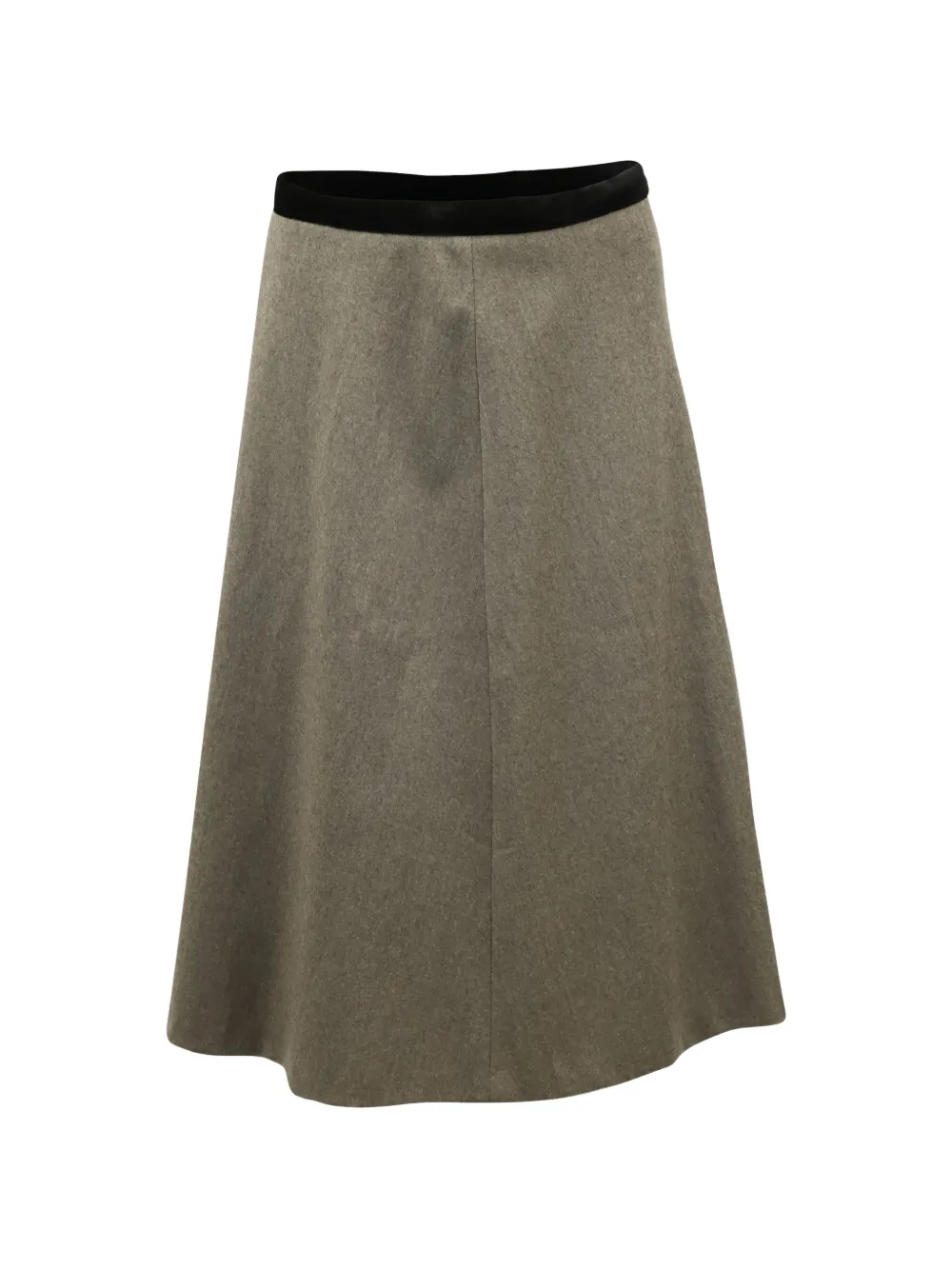 JOSEPH virgin-wool A-line midi skirt - Grigio
