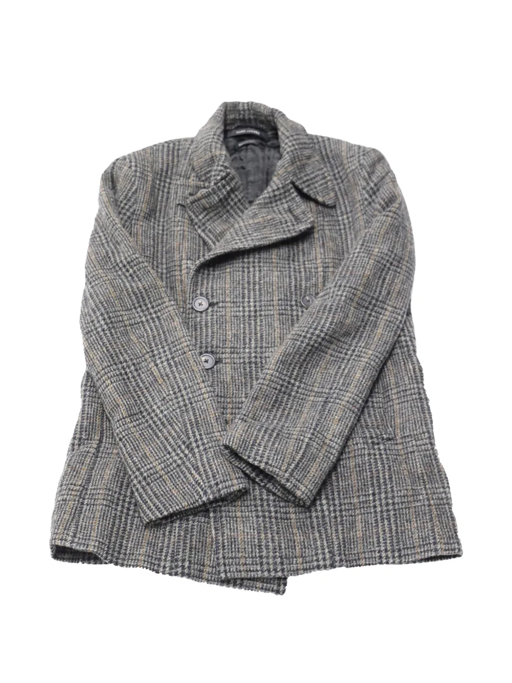 Marc Jacobs Vintage Blazer doppiopetto a quadri - Grigio