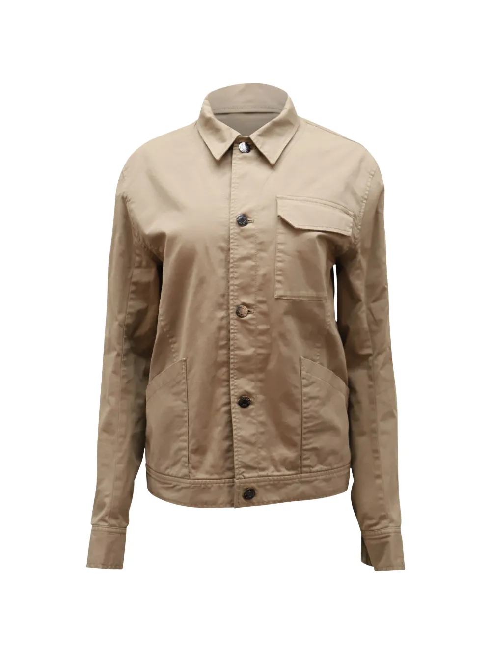Helmut Lang Pre-Owned patch-pocket shirt jacket - Toni neutri