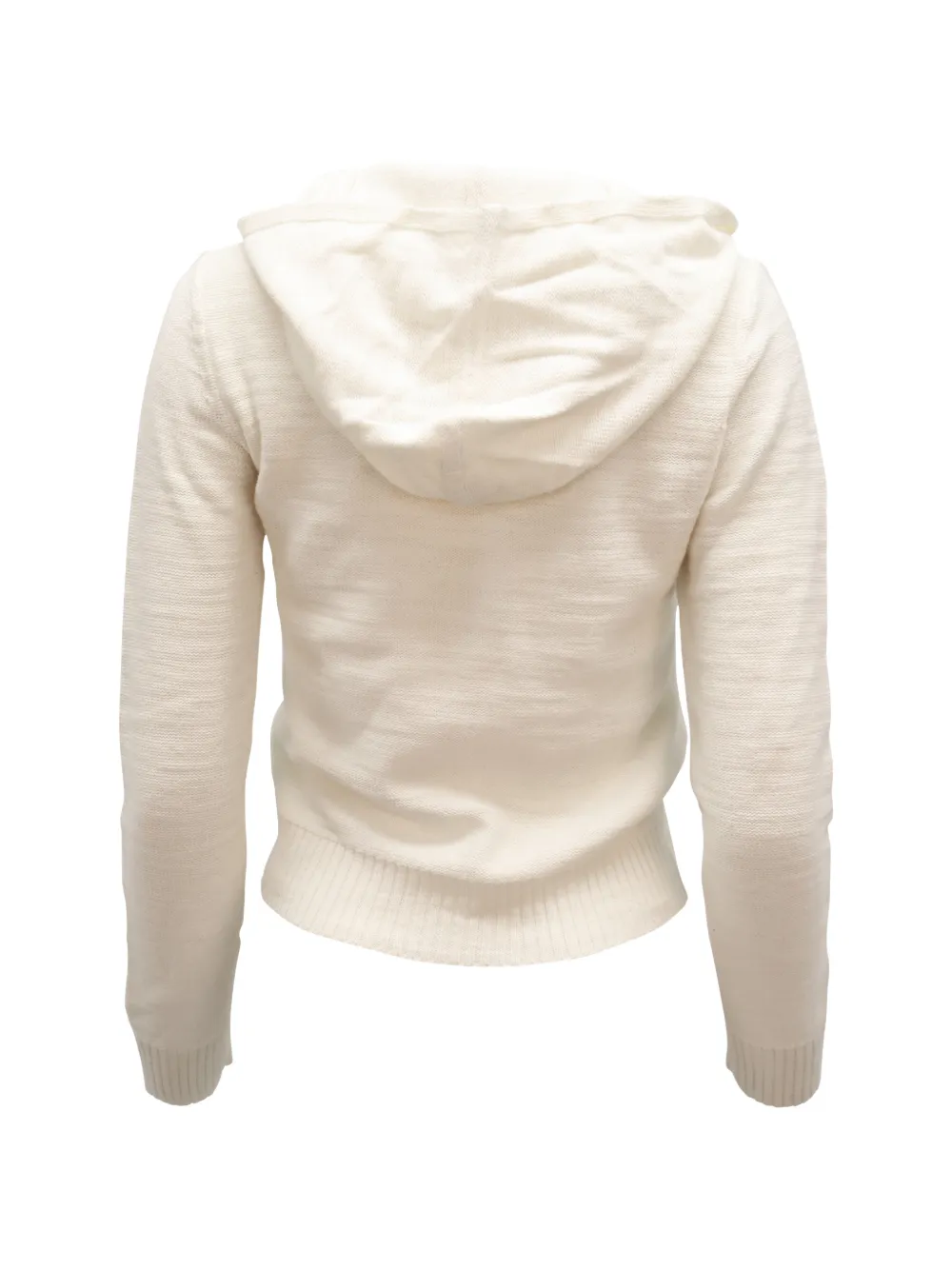 Knitted Ribbed Hoodie