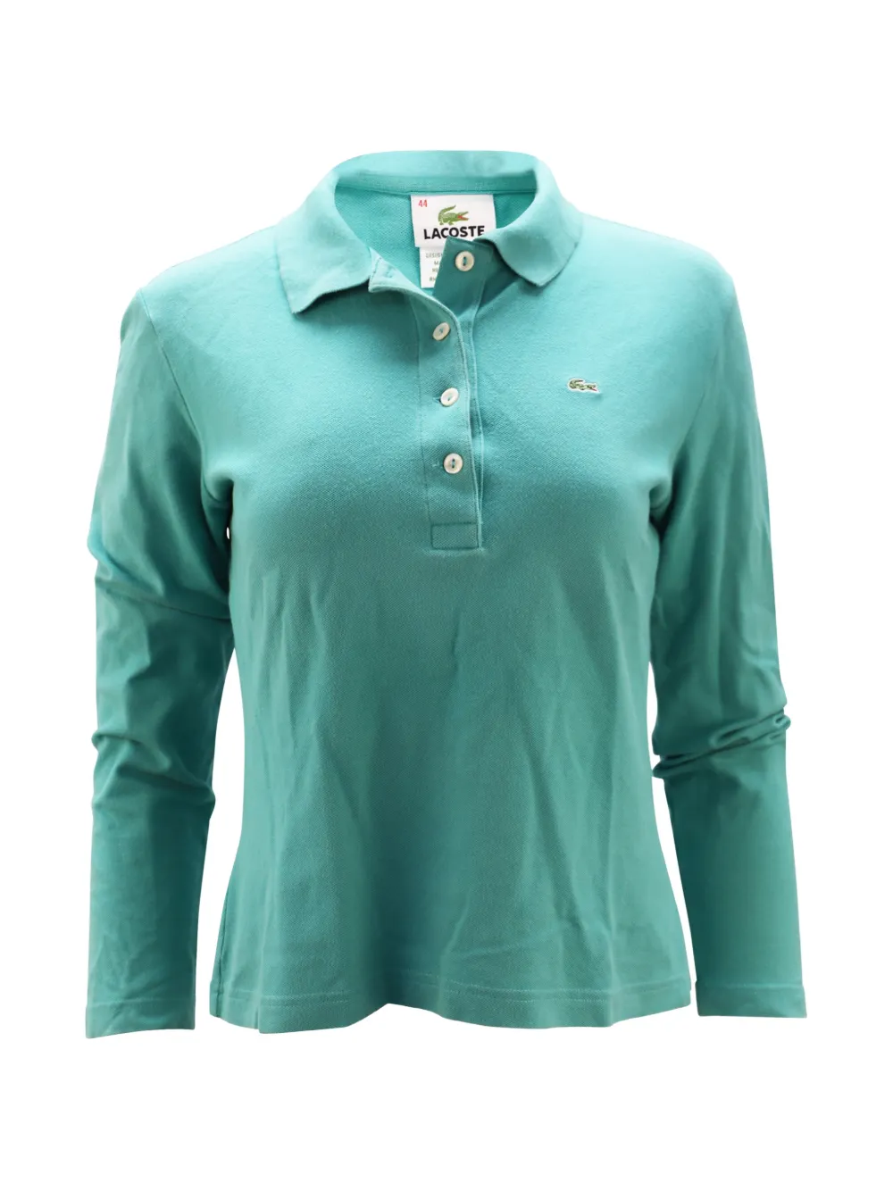Lacoste Vintage Polo a maniche lunghe - Verde