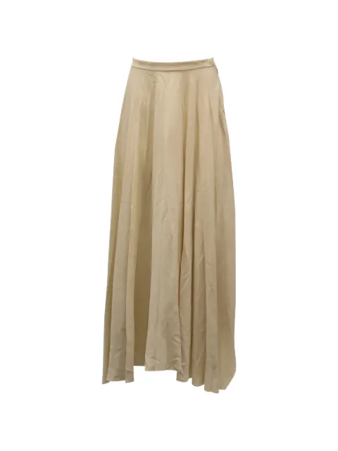 Helmut Lang Pre-Owned pleated maxi skirt
