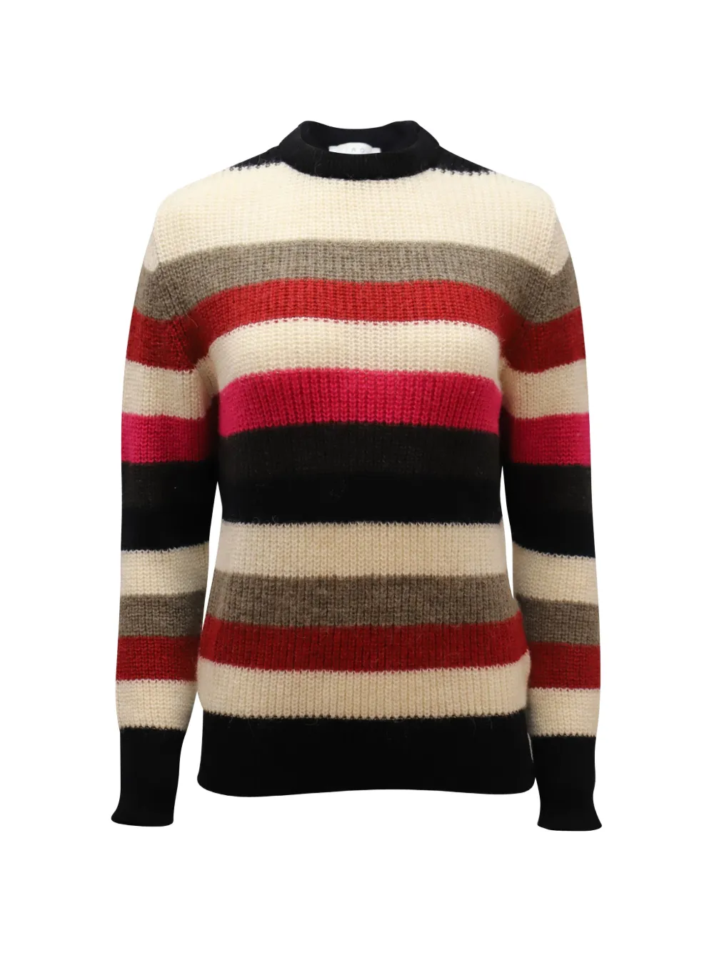 IRO small ribbed striped sweater - Nude