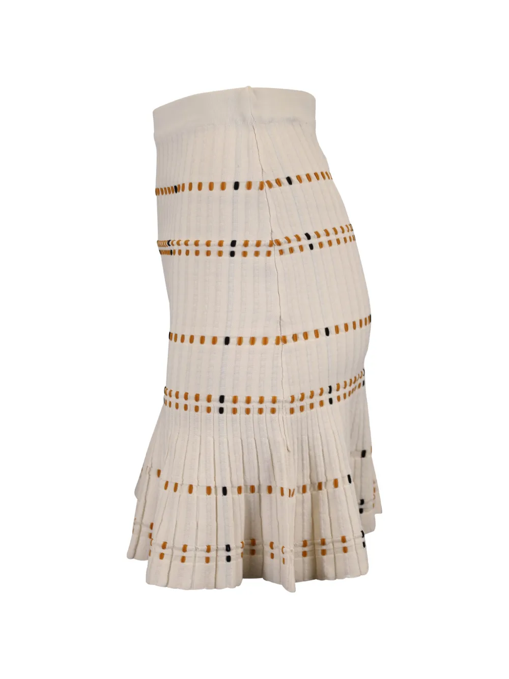 SANDRO knitted mini skirt - Beige