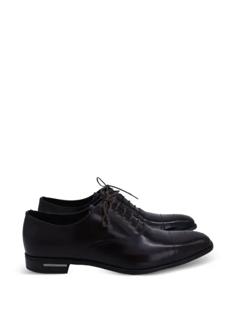 Prada Pre-Owned leather Oxford shoes