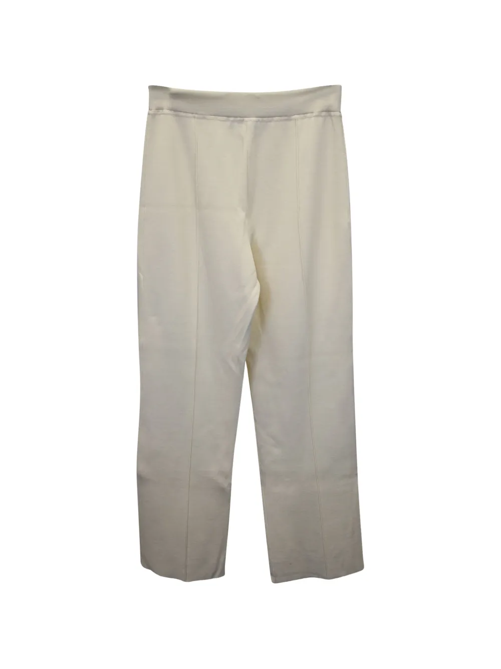 The Row Pre-Owned knit straight-leg trousers - Beige