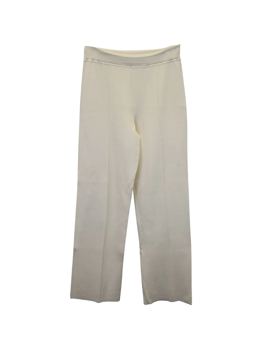 The Row Pre-Owned knit straight-leg trousers - Toni neutri