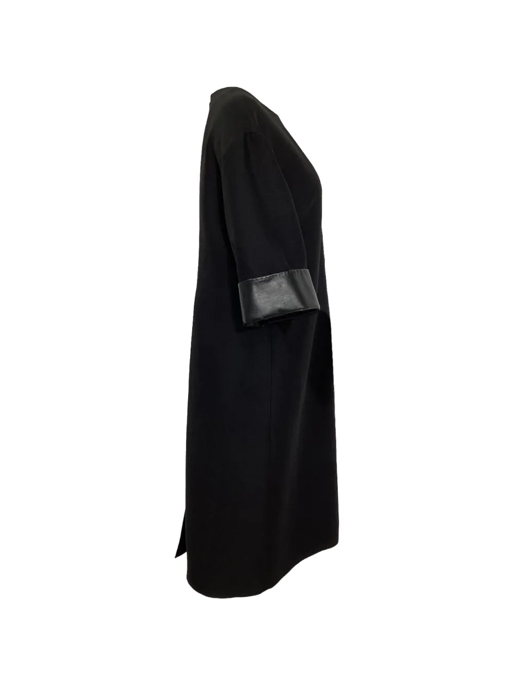 Round-Neck Midi Dress
