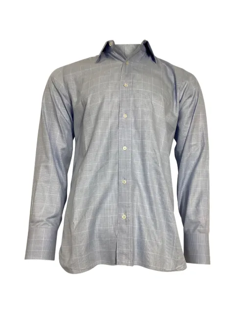 Tom Ford Vintage Prince-of-Wales long-sleeve shirt