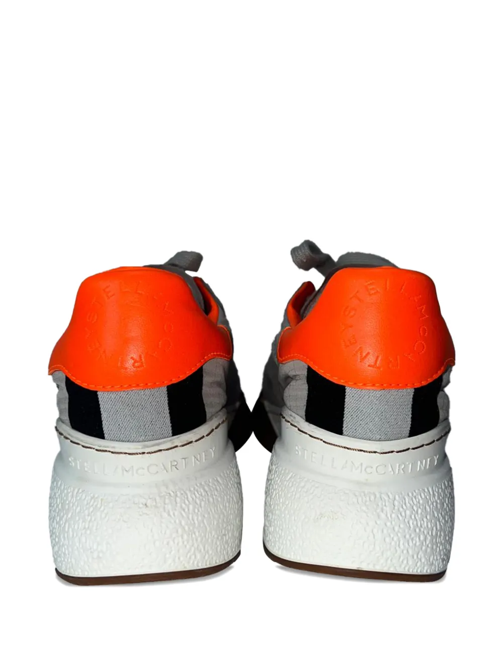 Stella McCartney Pre-Owned Loop lace-up fastening sneakers - Grijs