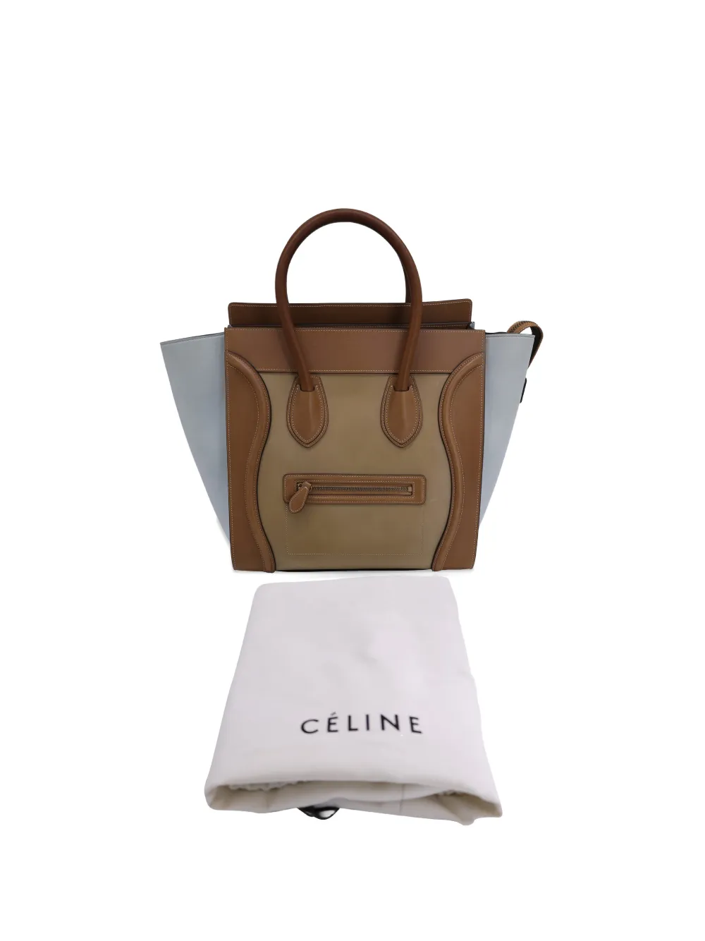 Celine Pre-Owned leather tote bag - Toni neutri