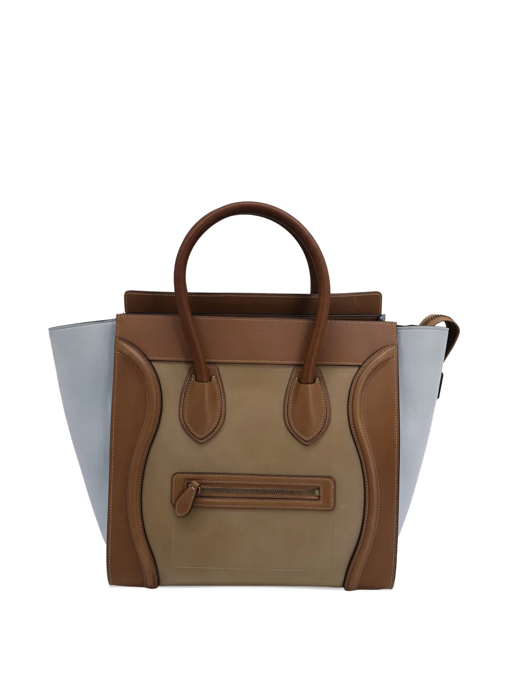 Celine Pre-Owned leather tote bag - Toni neutri