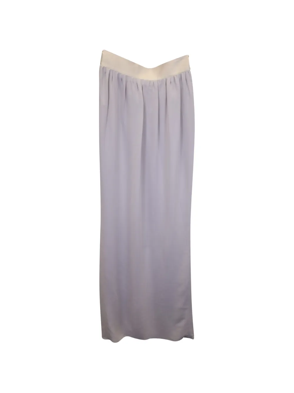 Lanvin Pre-Owned bow-detail maxi skirt - Wit