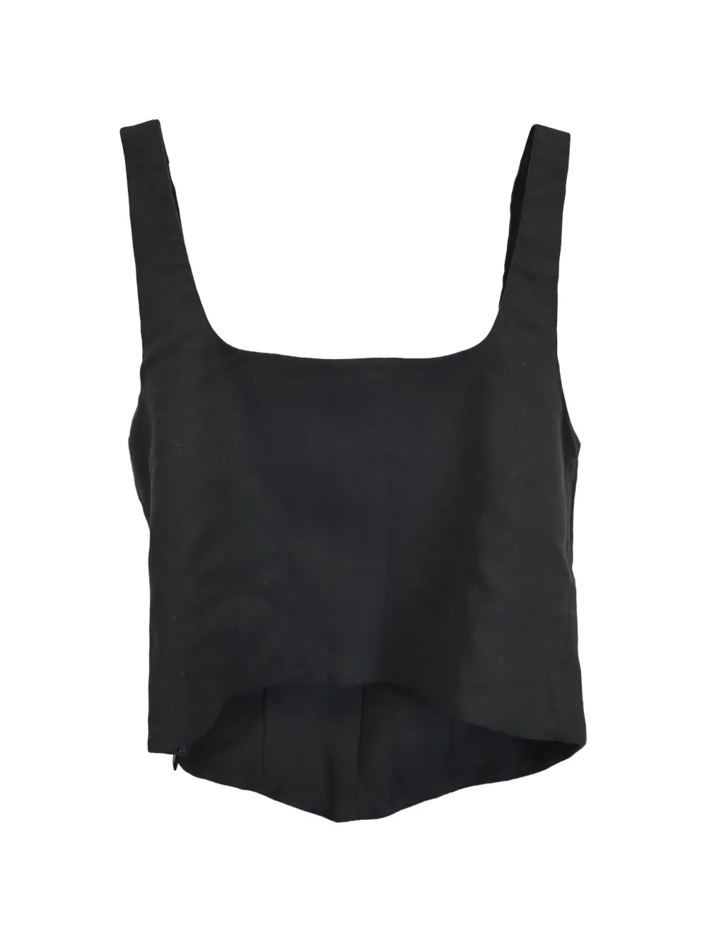 Reformation square-neck top - Nero