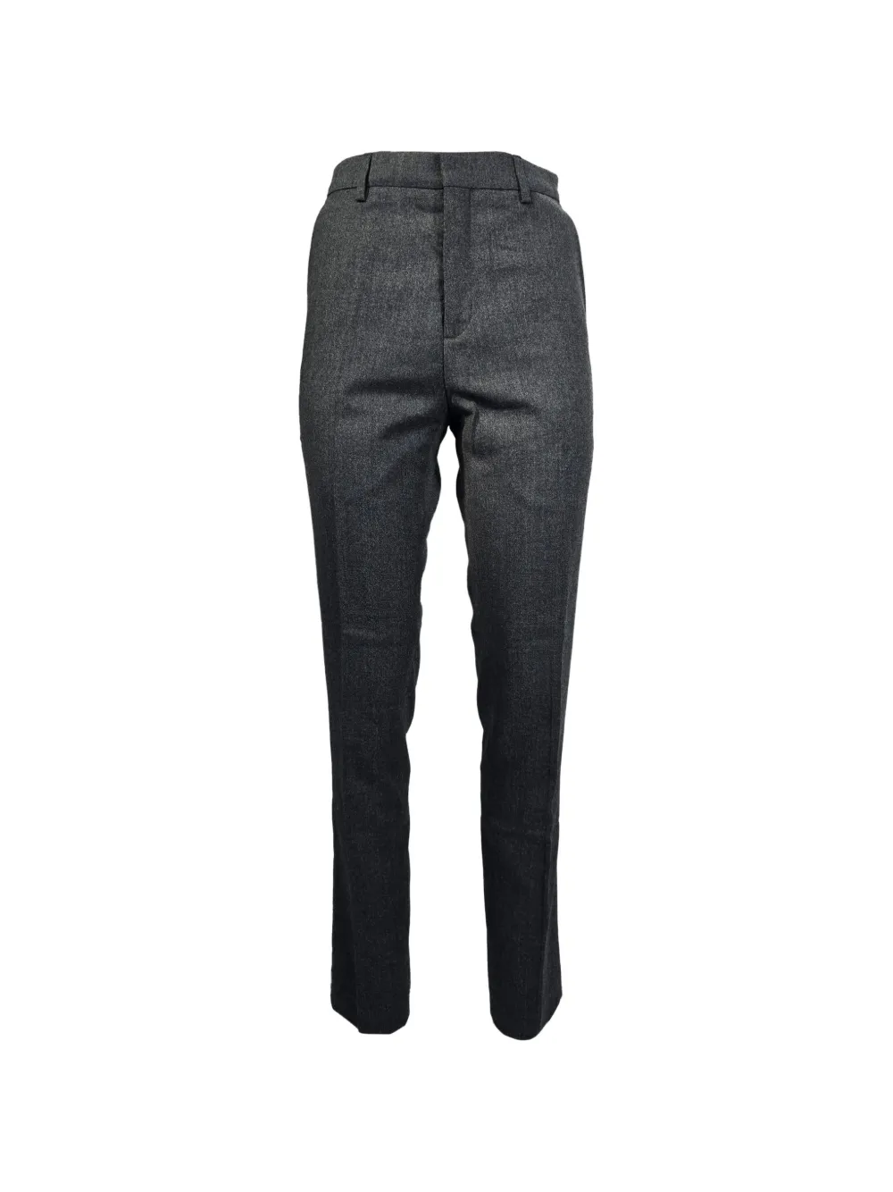 Pre-owned Ami Alexandre Mattiussi Slim-fit Trousers In Gray