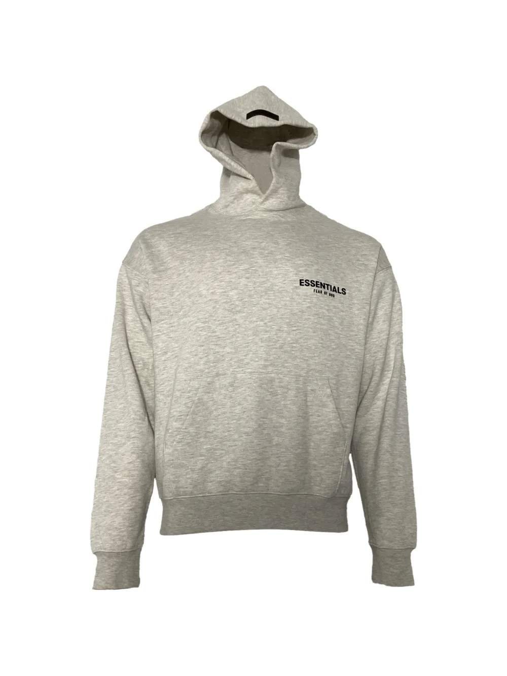 Fear Of God logo-print hoodie - Grigio