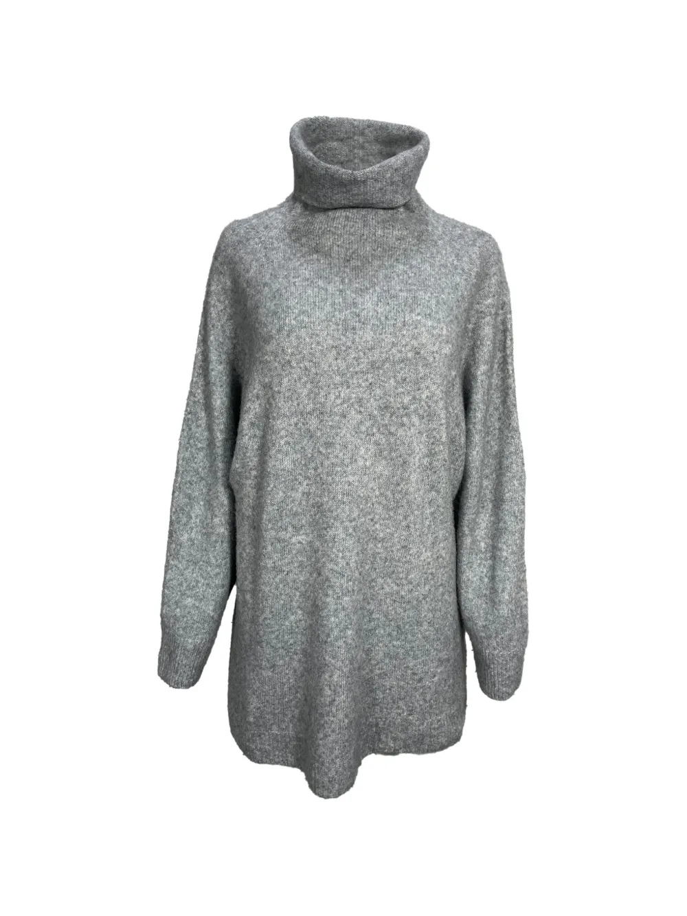 The Row Pre-Owned wool turtleneck sweater - Grigio