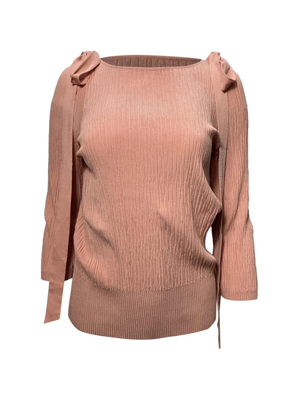 CHANEL Pre-Owned bow-detail blouse - Rosa