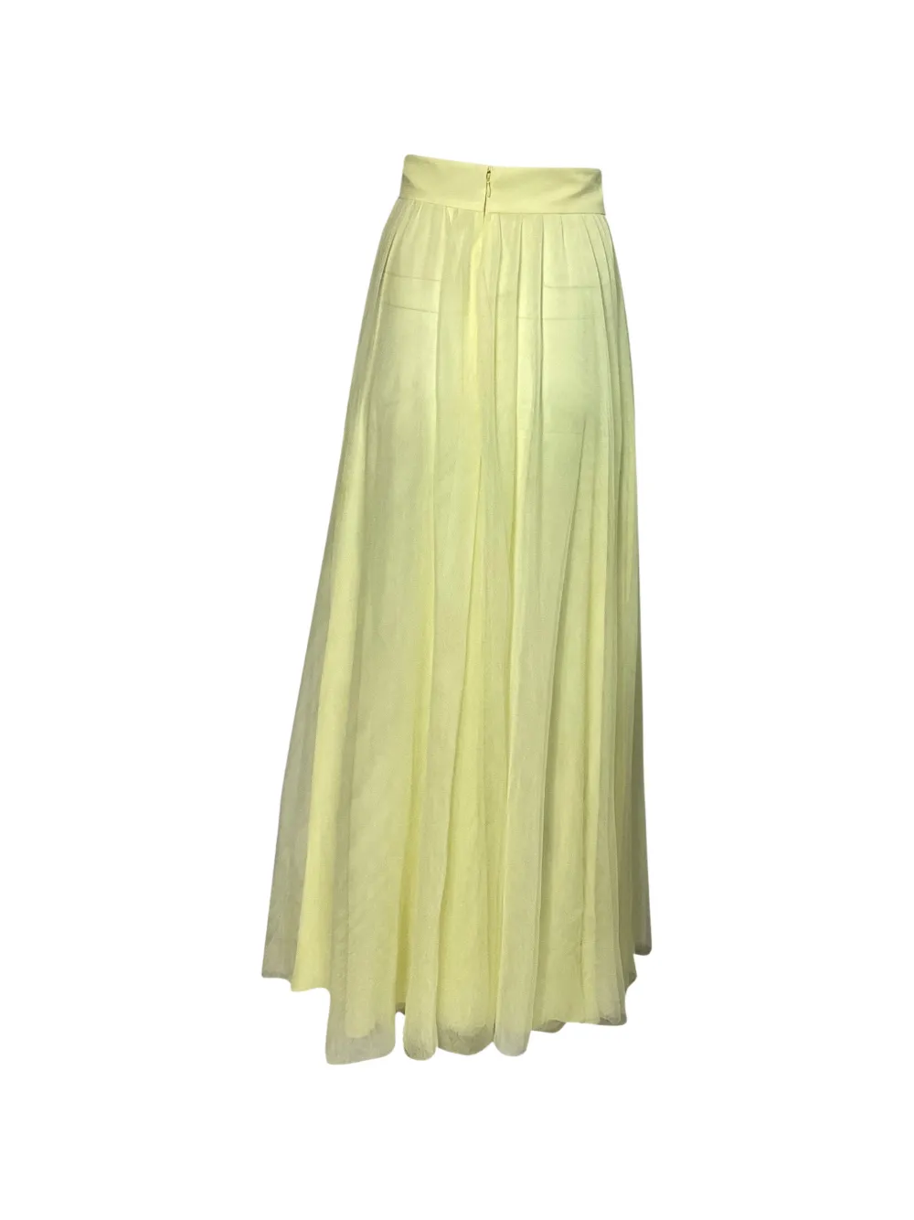ZIMMERMANN tulle maxi skirt - Geel