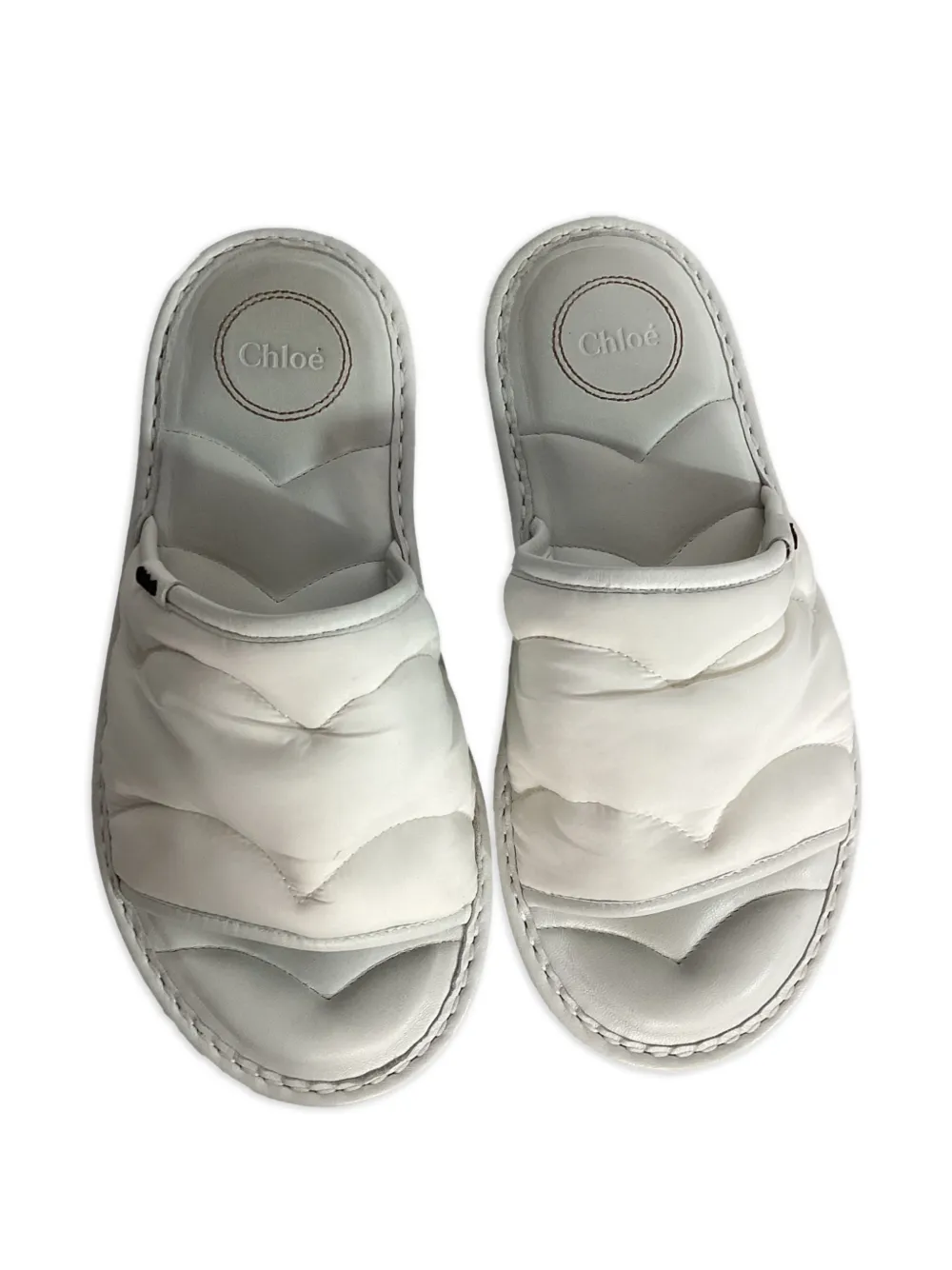 Maxie Quilted Slip-On Sandals