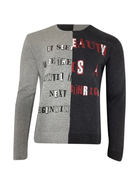 Valentino Garavani Pre-Owned sudadera Jamie Reid Punk Poem