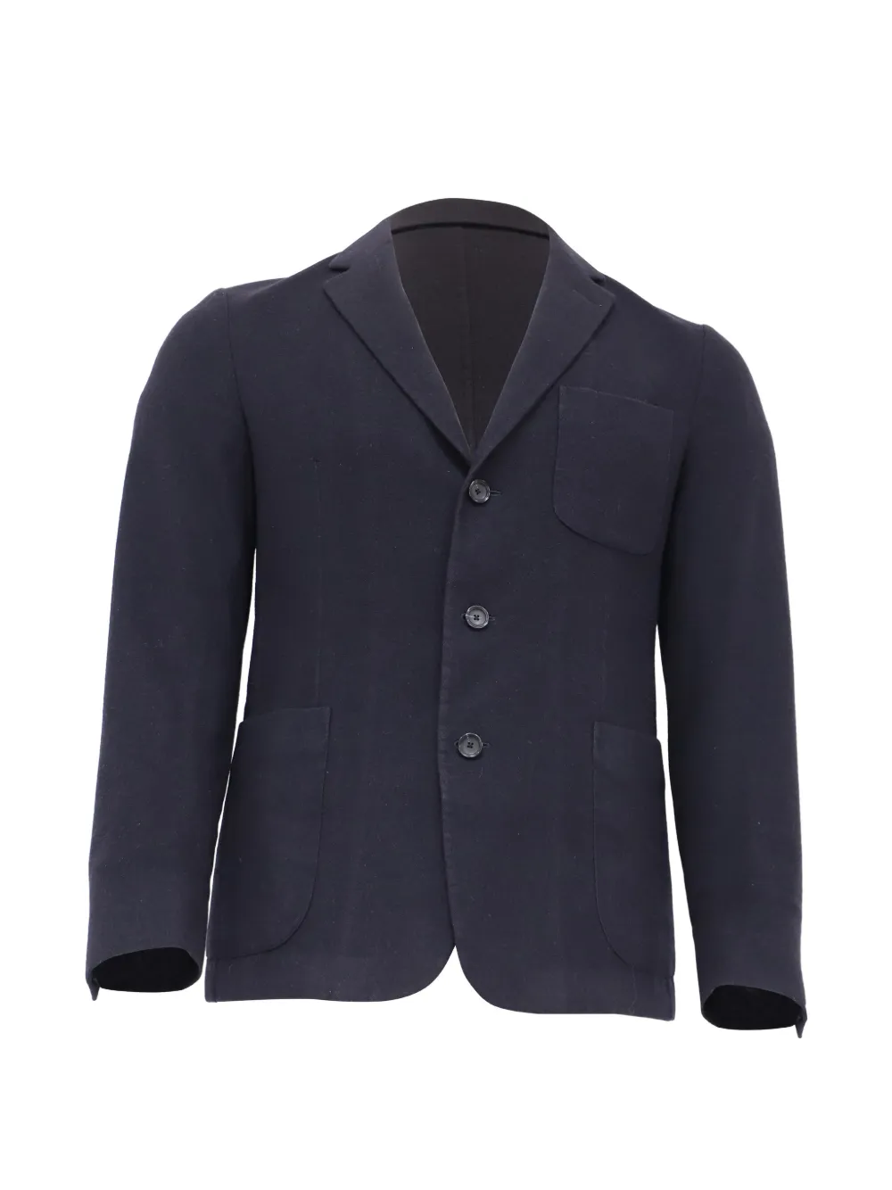 Ermenegildo Zegna Vintage single-breasted pocket blazer - Blu