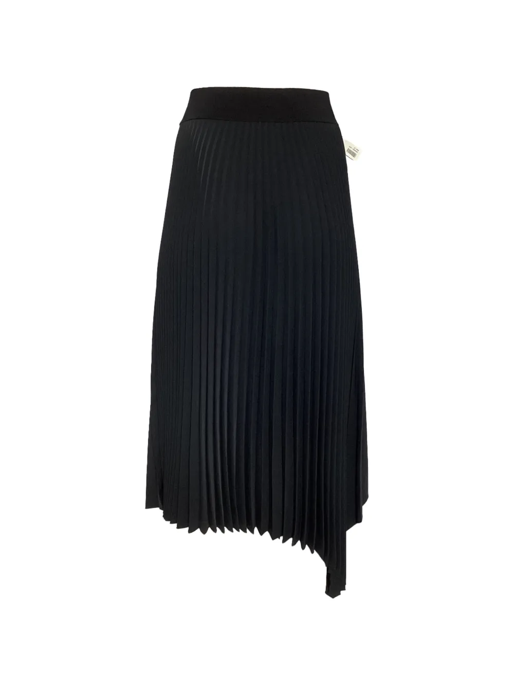 JOSEPH Ade pleated asymmetric midi skirt - Zwart