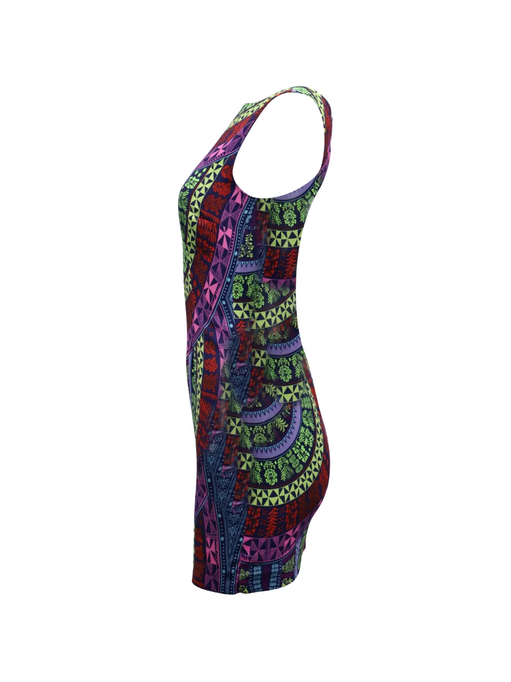 Mara Hoffman printed open-back dress - Paars