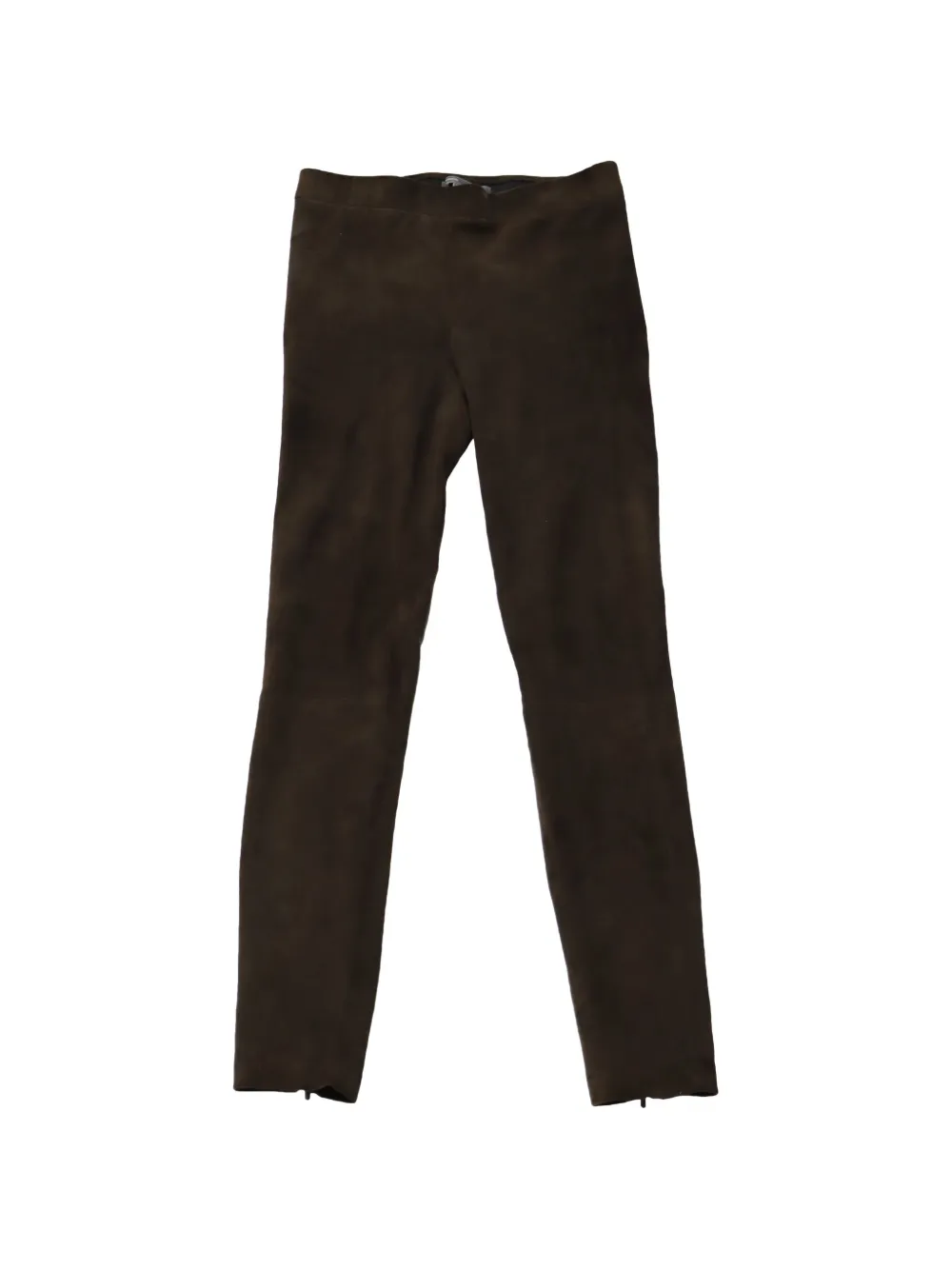 Vince Vince zip-detail trousers - Marrone