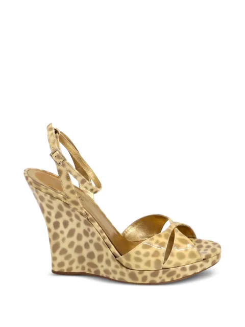 Kate Spade Ocelot sandals