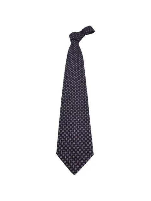 Issey Miyake Pre-Owned patterned tie