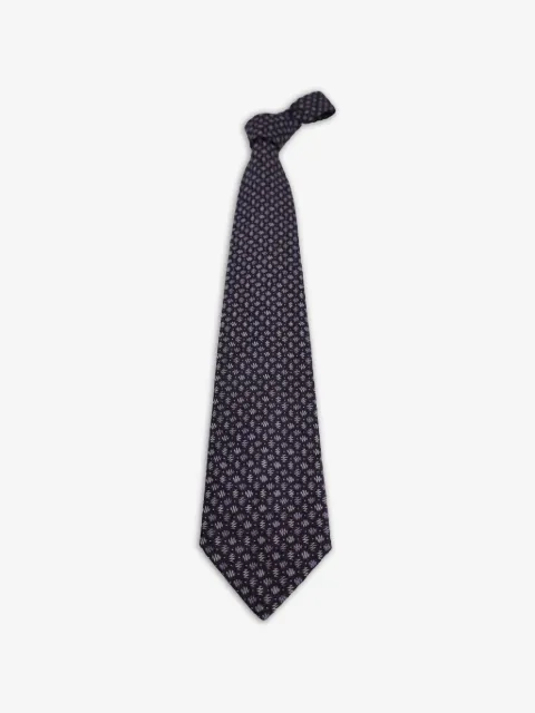 Issey Miyake Pre-Owned corbata con motivo