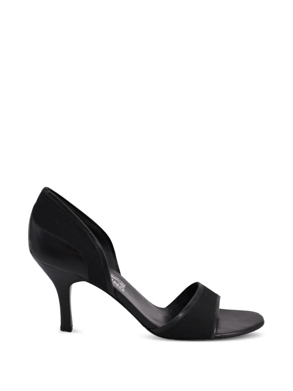 Ferragamo Pre-Owned open-toe pumps - Nero