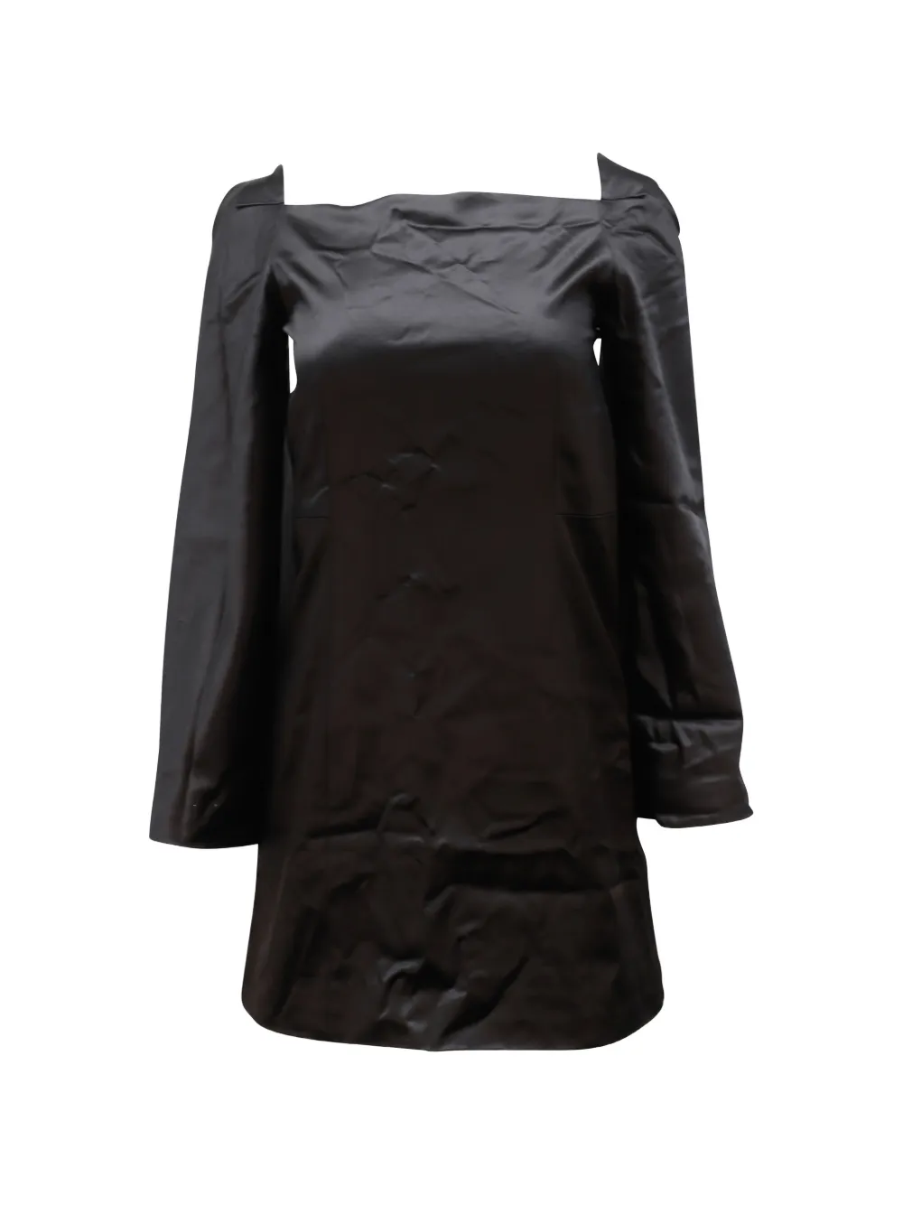 Rosetta Getty square-neck dress - Zwart