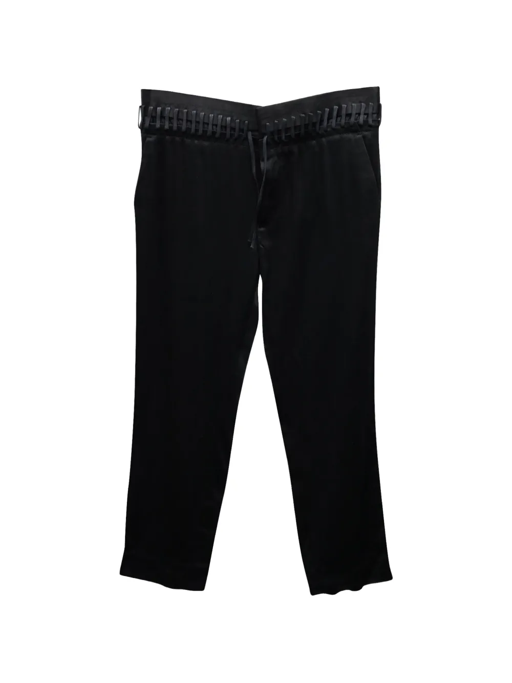 Haider Ackermann drawstring trousers - Zwart