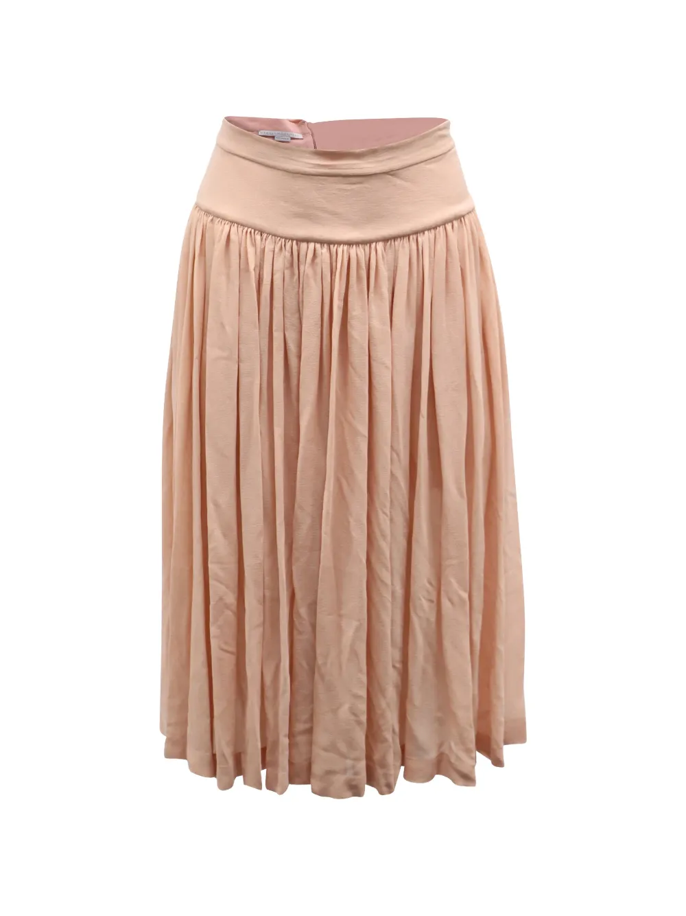 Stella McCartney Pre-Owned pleated midi skirt - Rosa