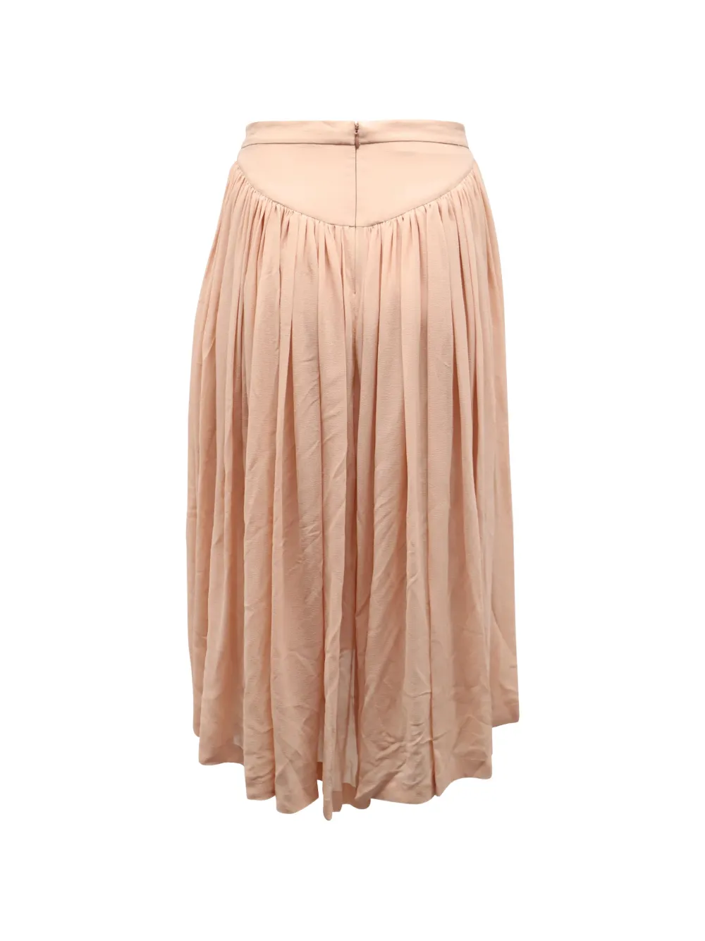 Stella McCartney Pre-Owned pleated midi skirt - Roze