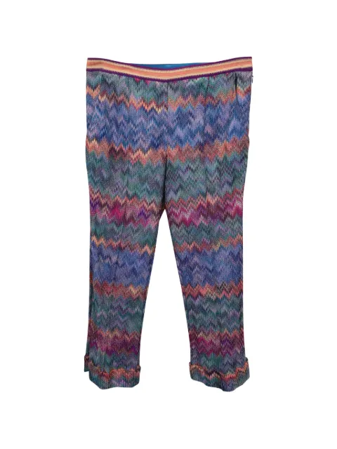 Missoni Pre-Owned zigzag trousers