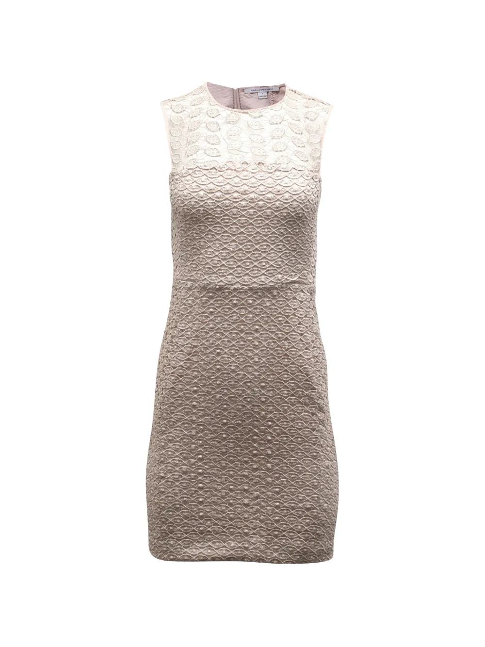 Diane Von Furstenberg Vintage lace mini dress - Rosa