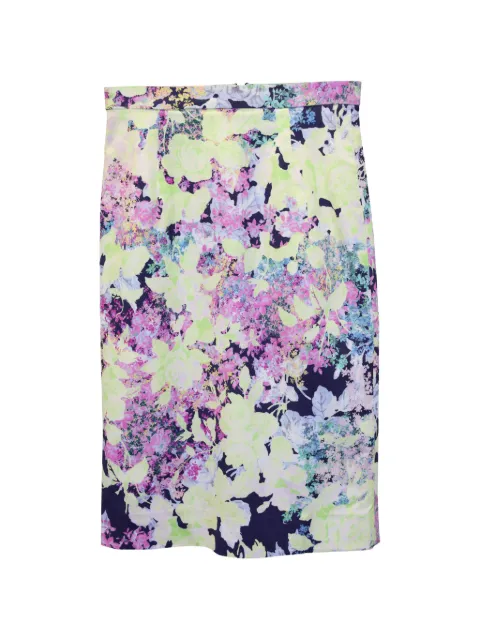 ERDEM floral-print pencil skirt