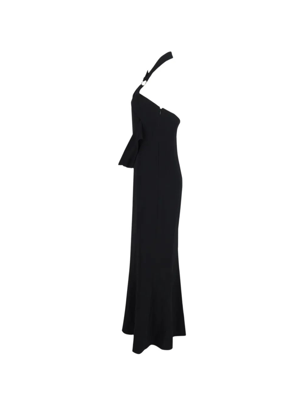 Diane Von Furstenberg Vintage halter-neck dress - Zwart