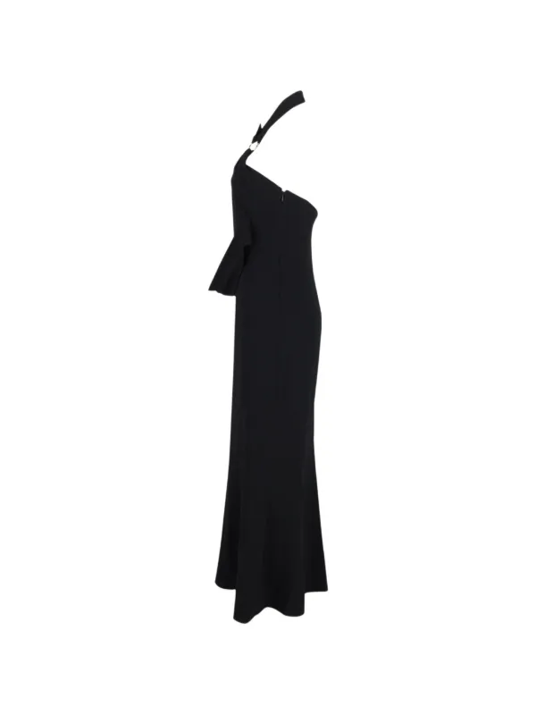 Diane Von Furstenberg Halter-neck Dress - Black